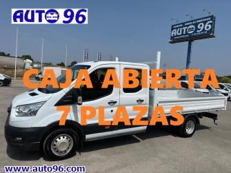 FORD  TRANSIT  2.0 TDCI 350 L4 130 DC TREND CHASIS CAJA ABIERTA 