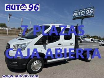 FORD  TRANSIT  2.0 TDCI 350 L3 130 DC TREND CHASIS CAJA ABIERTA 